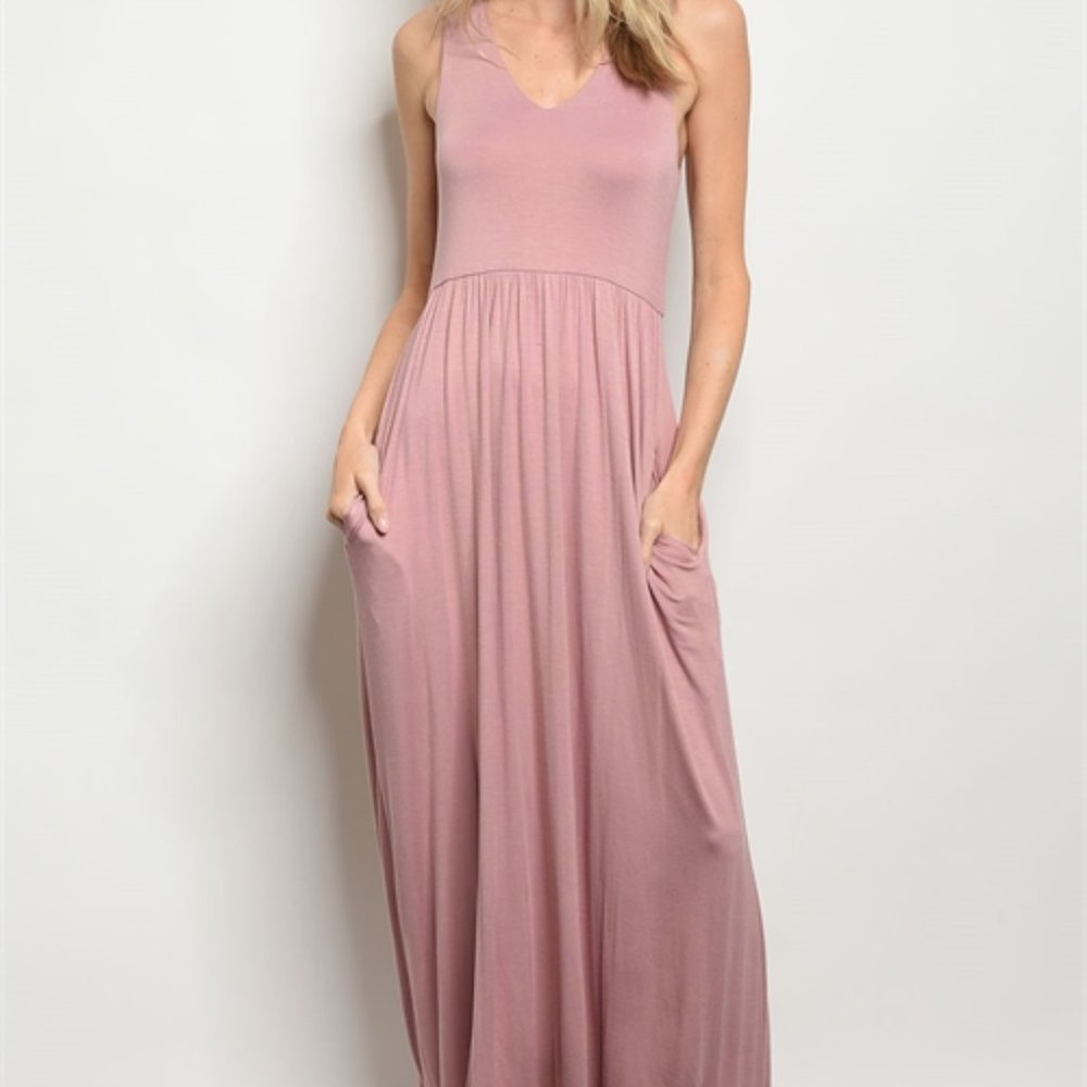 Pink Lounge Maxi Dress